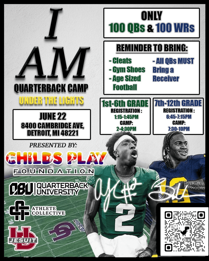 I Am Quarterback Flyer